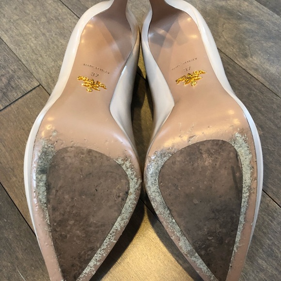 ⭐️PRADA Nude patent leather pointed toe platform⭐️ - Picture 4 of 6